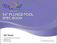 Persunal Pools 54" Plunge Pool Spec Book #25045PER