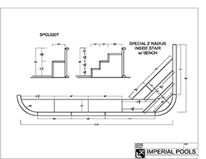 Custom Steel - Stairs With Attached Benches