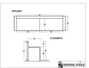 Custom Steel - Sundecks With and Without Stairs