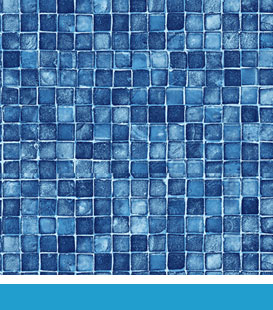 Mosaic 30 Gauge | Accroche toile bleu pâle